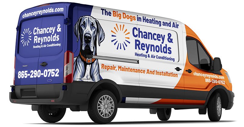 Chancey & Reynolds van, HVAC Repair, Installation, Maintenance - Call 865-290-0752